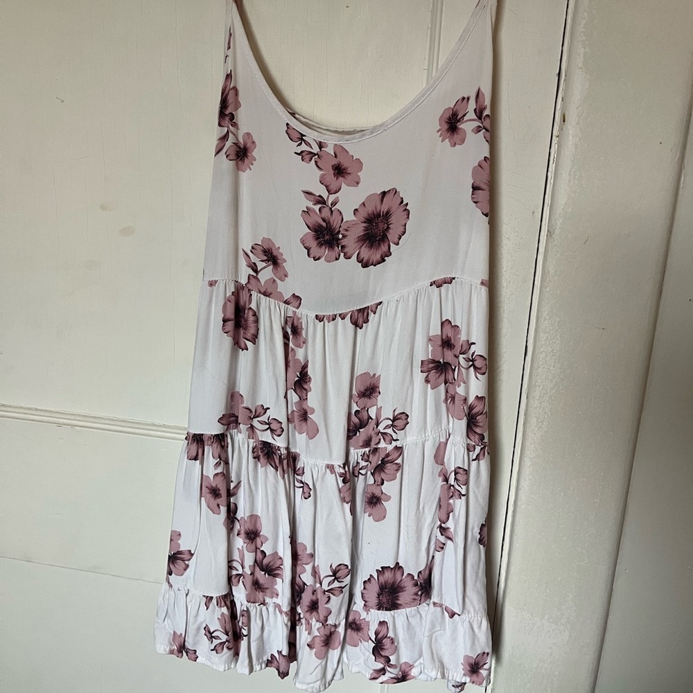 Brandy Melville Pink Cherry Blossom Jada Dress